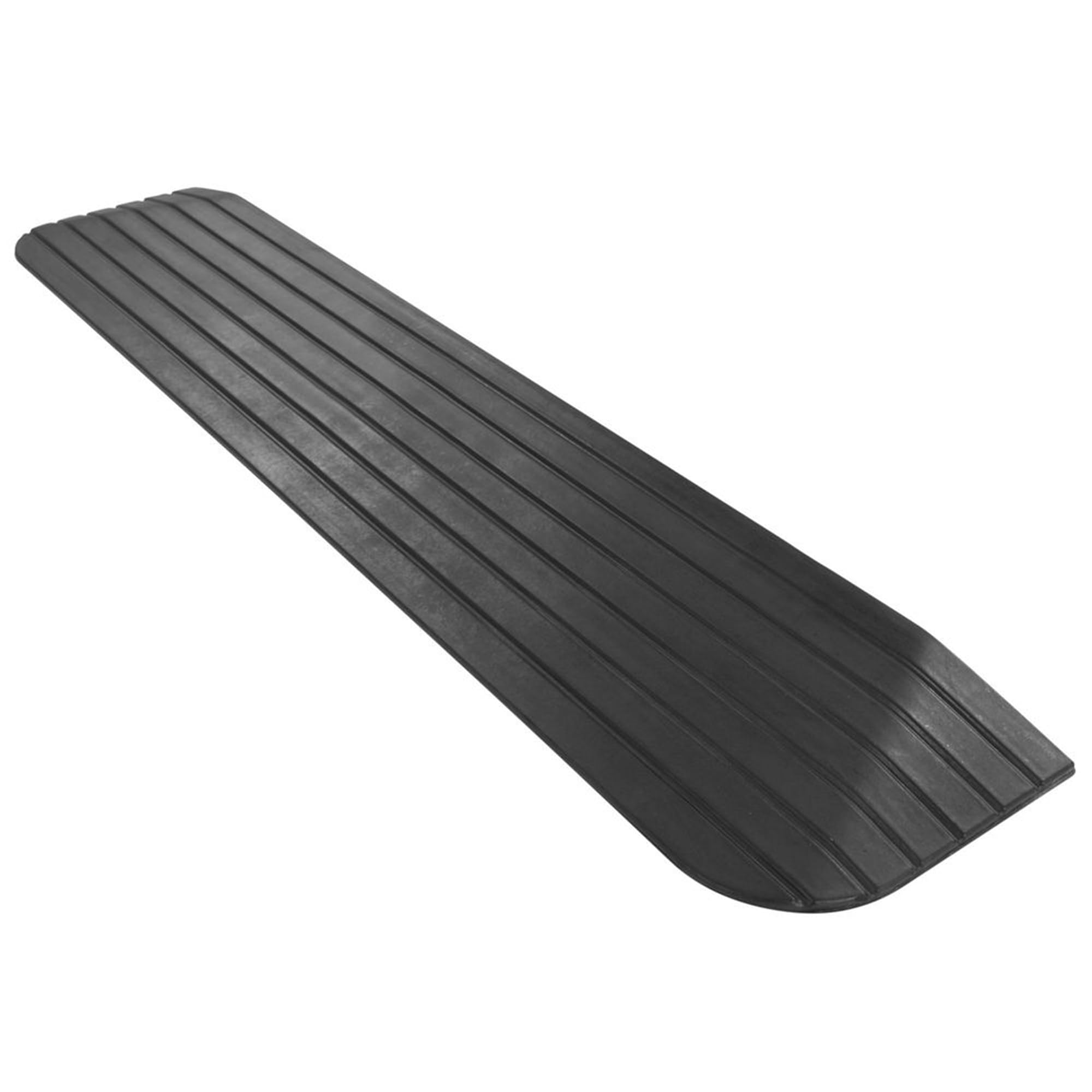 Silver Spring Solid Rubber Threshold Ramp 1" Rise 1,500 lb. Capacity for Wheelchairs and Power Scooters Indoor Outdoor Use