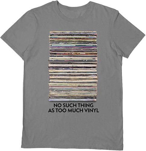 Pyramid Too Much Vinyl Grey (camiseta unisex talla M) Merchandising oficial