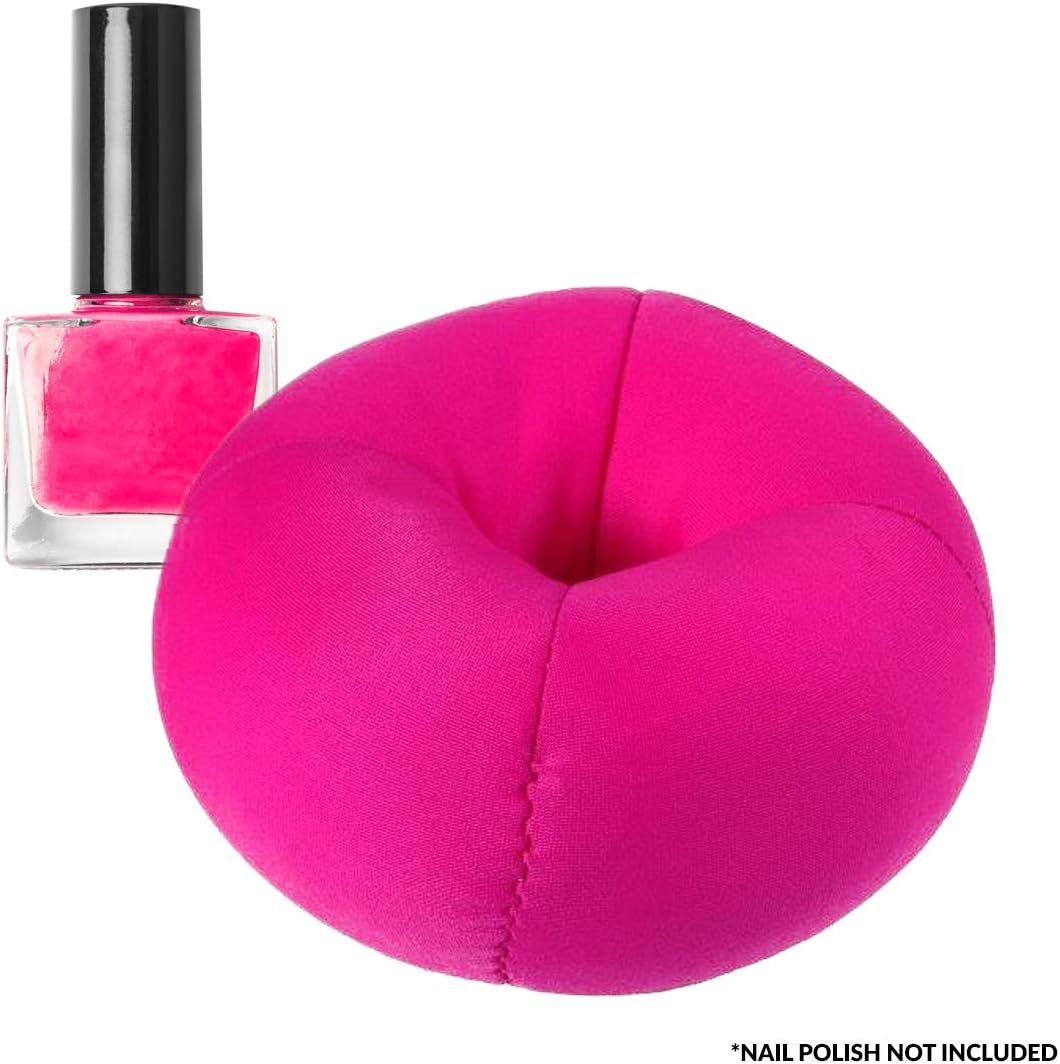 JML Pink Puff Nail Varnish Holder