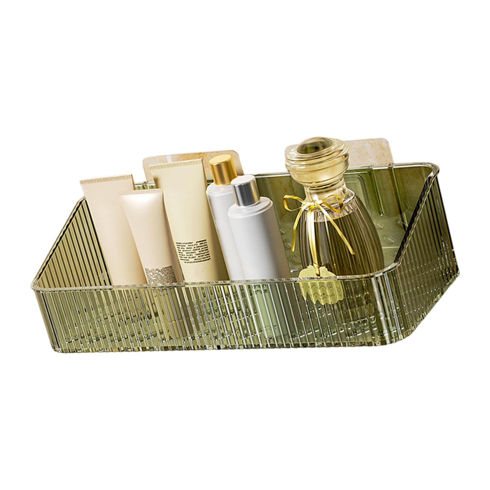 Mekalero Green Adhesive Shower Caddys, Bath Organizers With Large Capacity, Not Drilling Bathroom Organizers Shelves Kitchen Spices Racks Kitchen Spices Racks