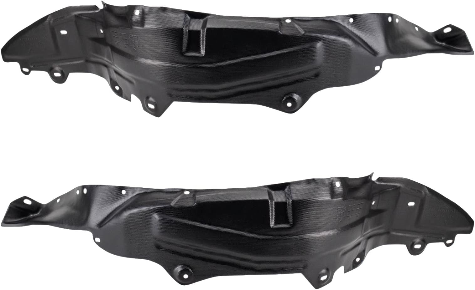 TRQ Inner Fender Liner Set Compatible with 1999-2005 Mazda Miata MA1248122 MA1249122