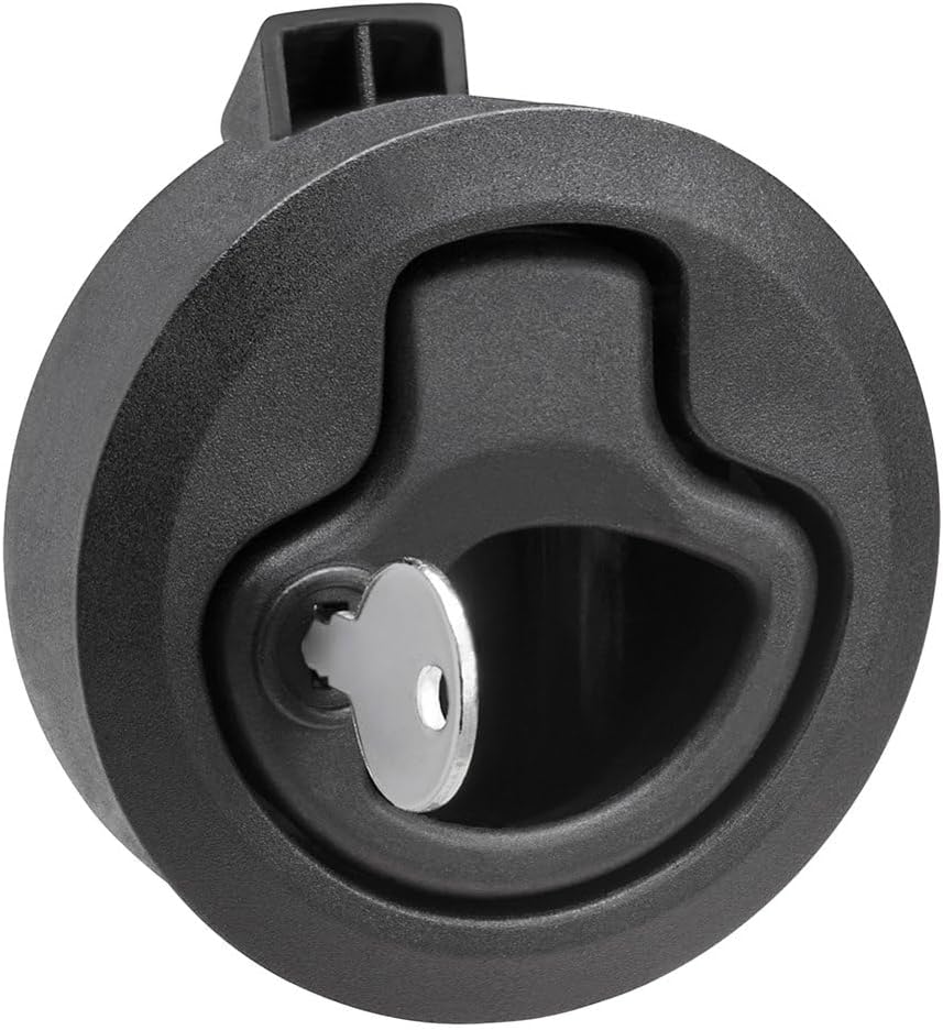 Black Nylon Locking Slam Latch
