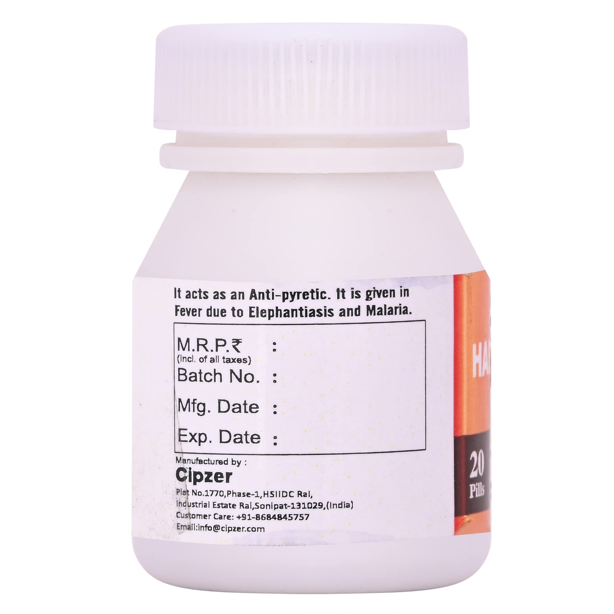 Cipzer Habb-e-Bukhar-Fast relief from pain, fever, headaches, and body aches- 20 tablets - Image 3 thumbnail