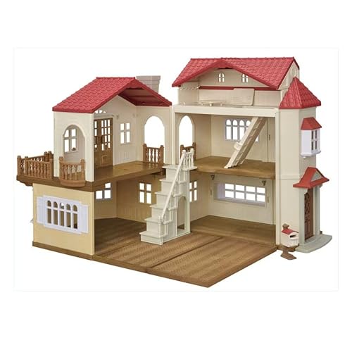 Calico Critters - Red Roof Home - Country Home -