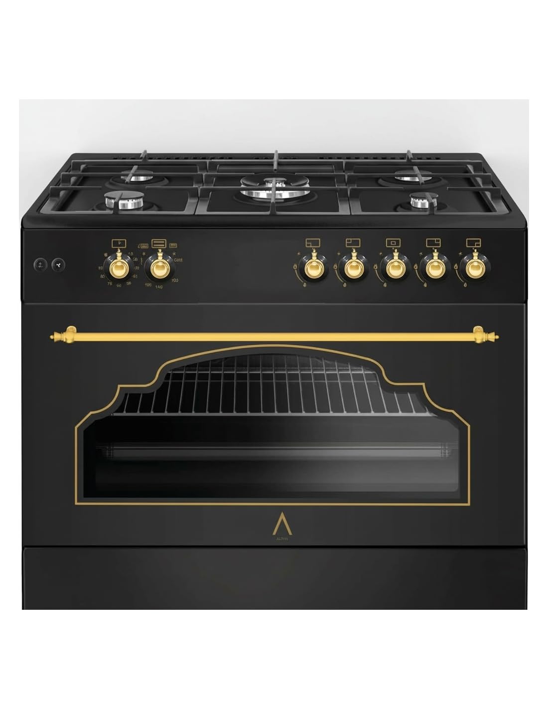 Cocina de Gas con horno de Gas Vulcano Gold-90