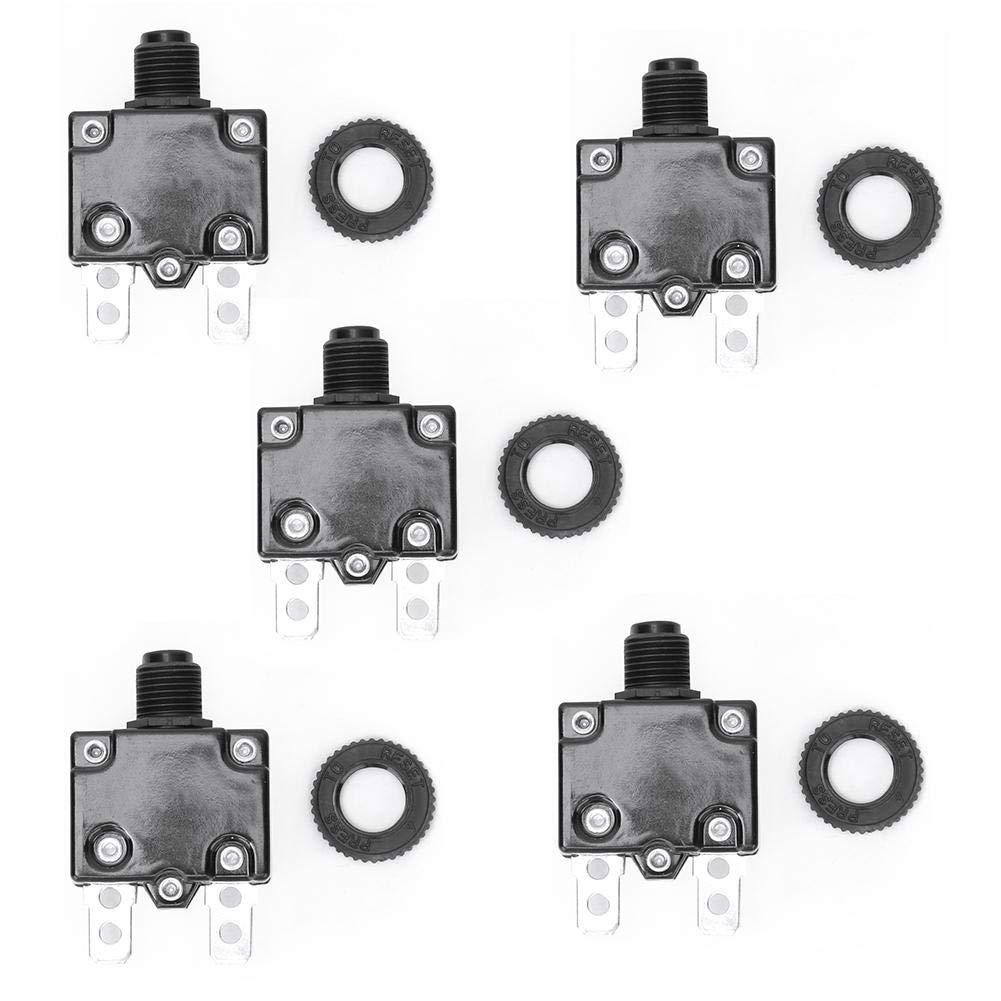 5 Pcs électrique Copresseur D'air Disjoncteur Surcharge Surcharge