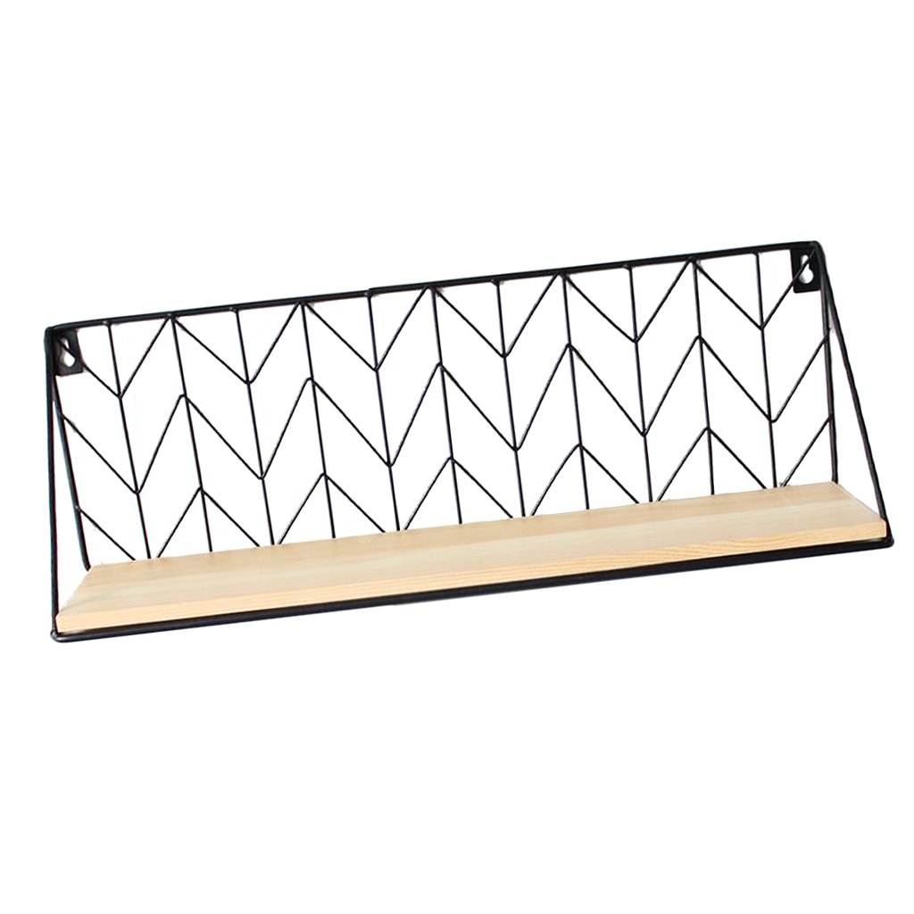 Lina Trading WallMounted Rack Bedroom Storage Shelves Book Holder W Grid L Amazon.in Home