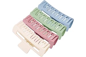 XL Claw Clips for Thick Hair - Pastel Hues