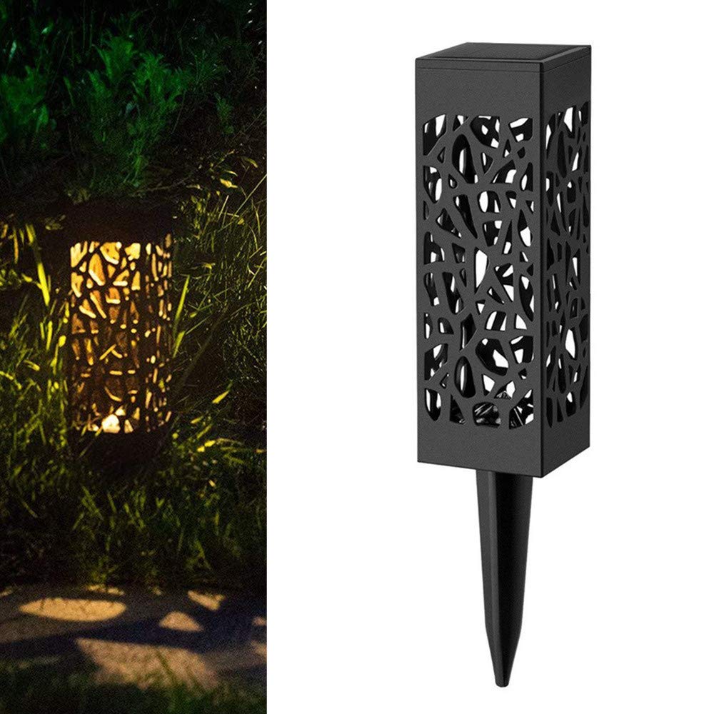 Juesi Solar Powered LED Garden Lights Automatic Led for Patio Pathway Yard and Garden 1pc
