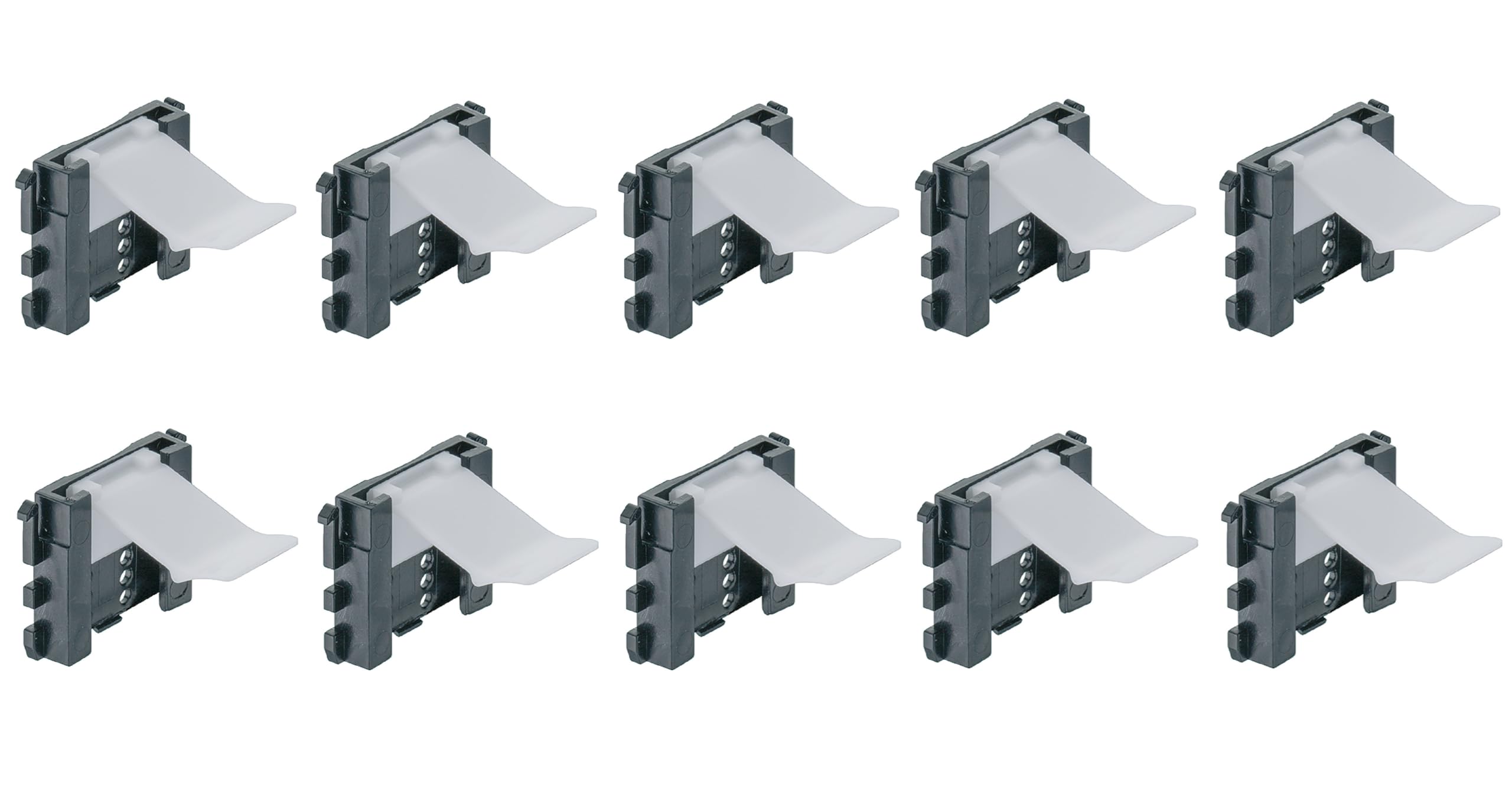 10 x Plinth Holder for AXILO™ 78 Plinth System Plug Fitting 637.47.490 Hafele