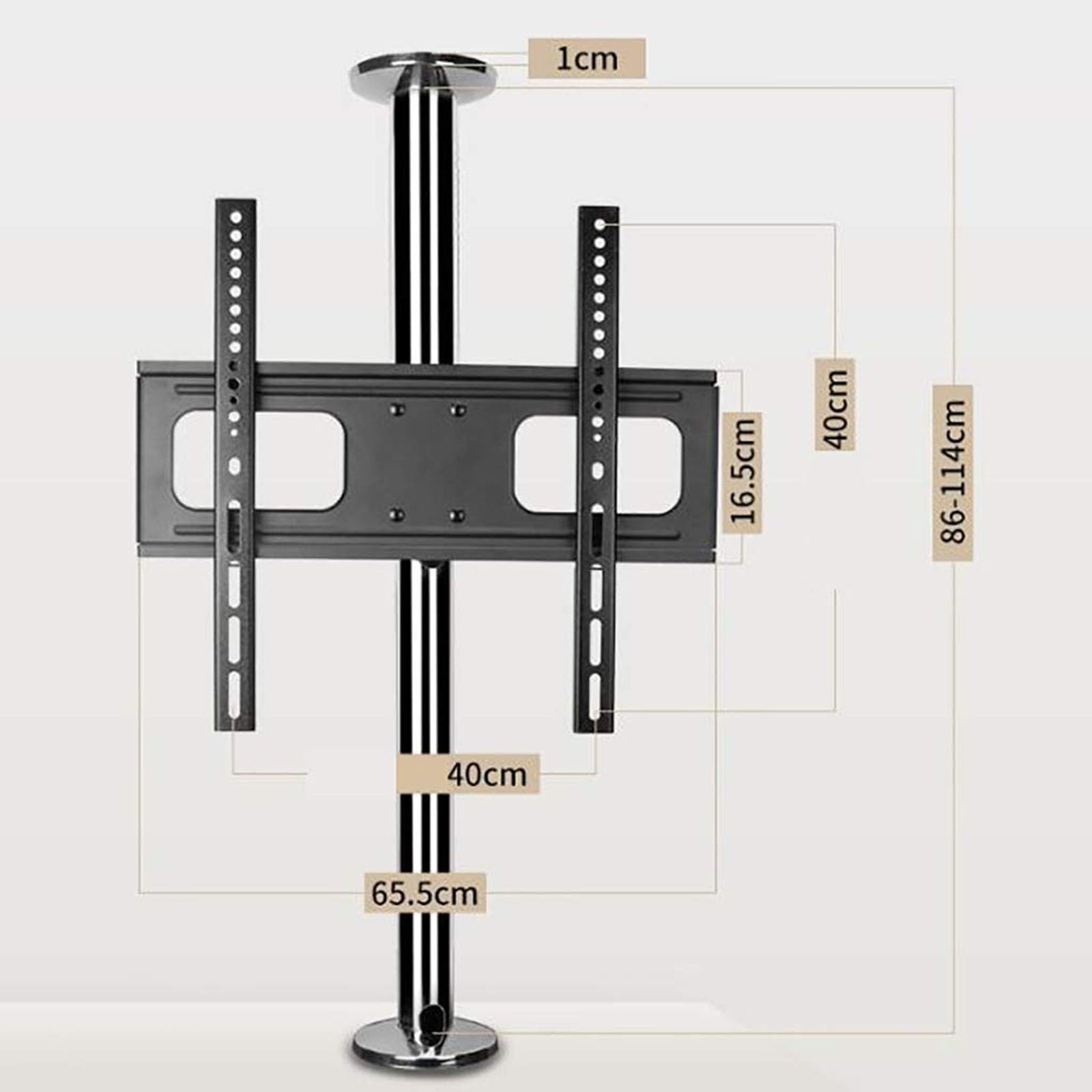 Supporto per Monitor, Supporto da Parete per TV, TV LCD, Telaio Girevole a 360 Gradi, Supporto da Pavimento, divisorio, Telaio Girevole, Mobile TV, Base Girevole, Supporto da pavim