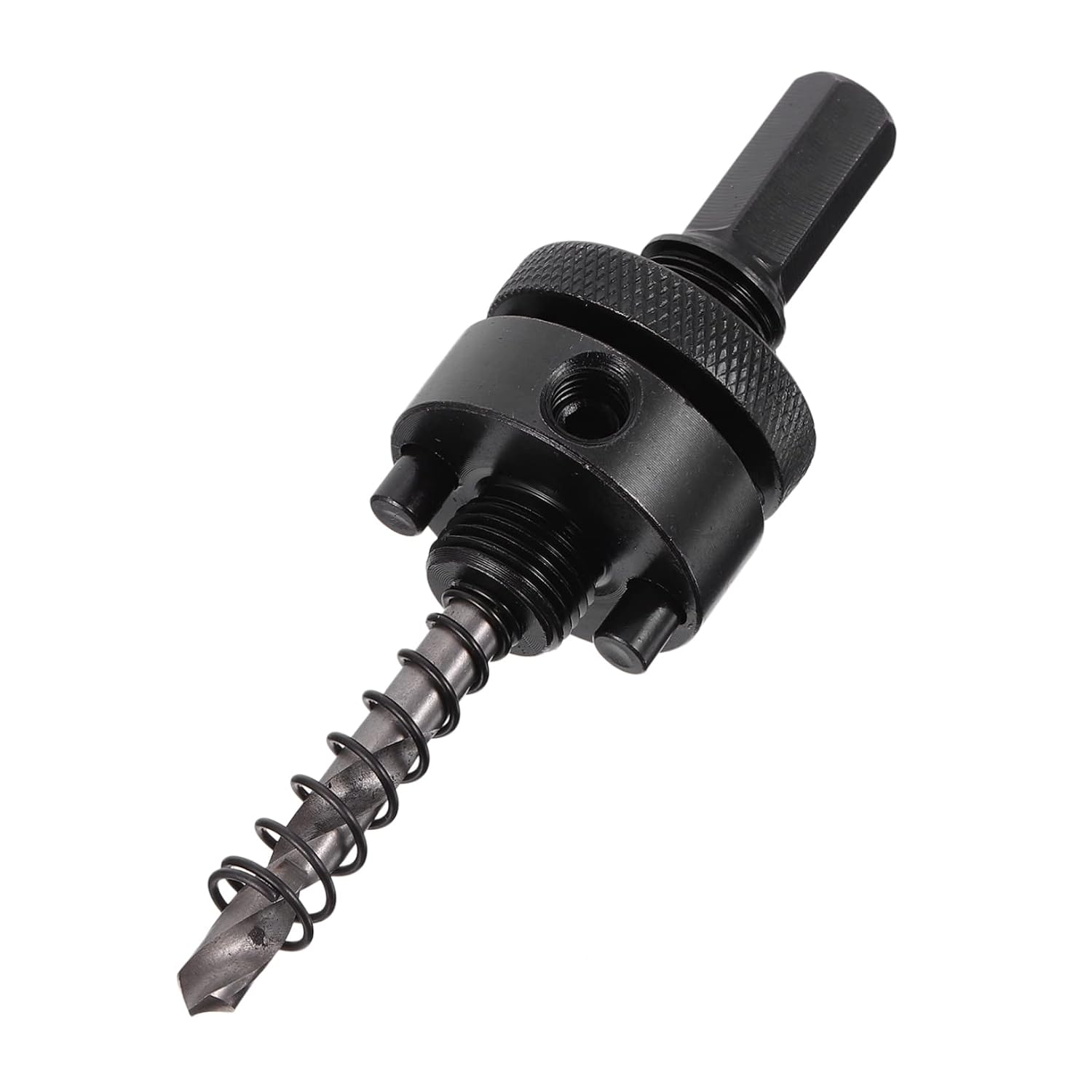Bi Hole Opener with Extension Rod Center Drill Included for Plasterboard Cutting Durable and Efficient Tool for Quick Results