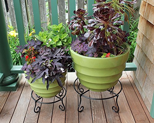Achla Designs Piazza Flower Pot Plant Stand, Small #TOP7