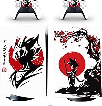 PS5 Digital Edition Console Controllers Cover Vinyl Skin Decals Stickers Playstation 5 Digital Console Controllers Goku Kid