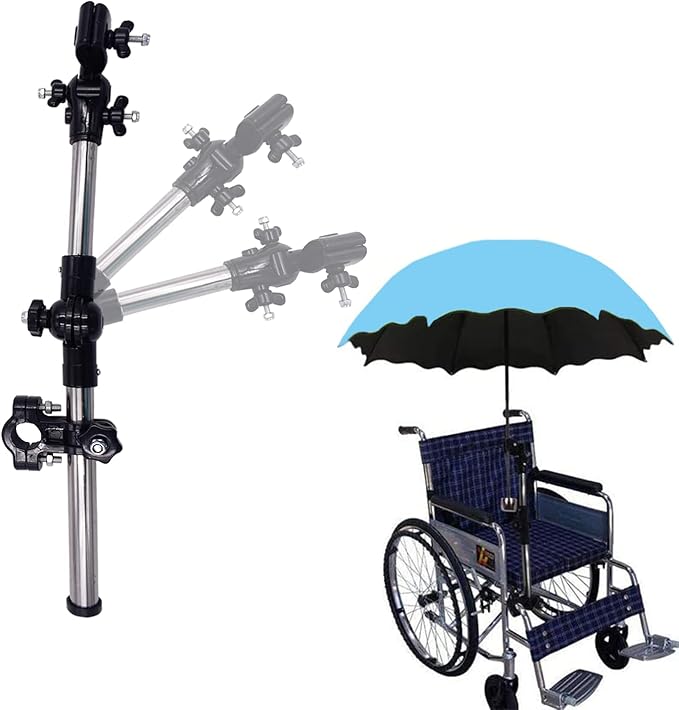 180° Adjustable Umbrella Mount Holder, Umbrella Holder for Pram