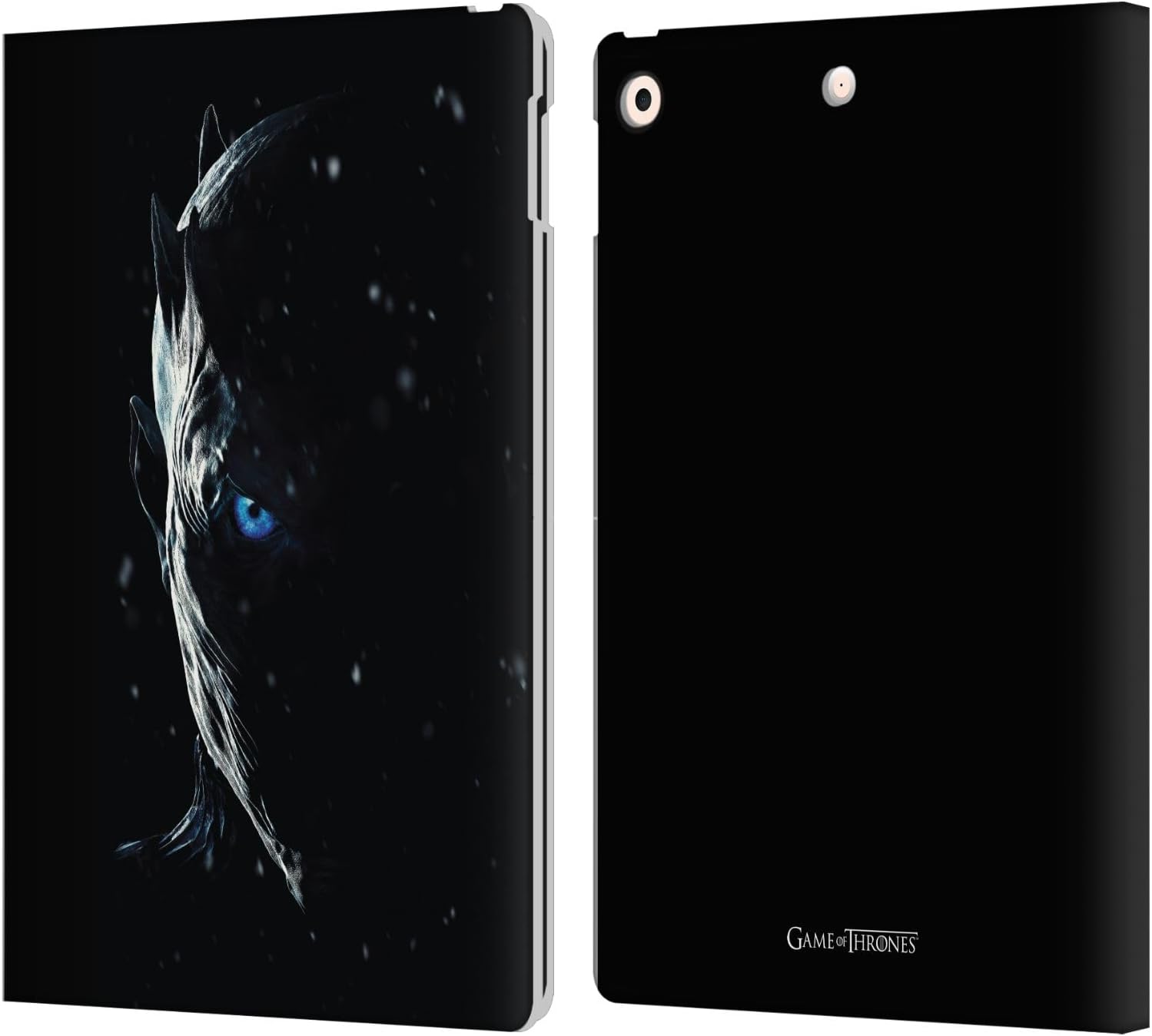 Head Case Designs Officially Licensed HBO Game of Thrones Night King Season 7 Key Art Leather Wallet Case Compatible with Apple iPad 10.2 2019/2020/2021