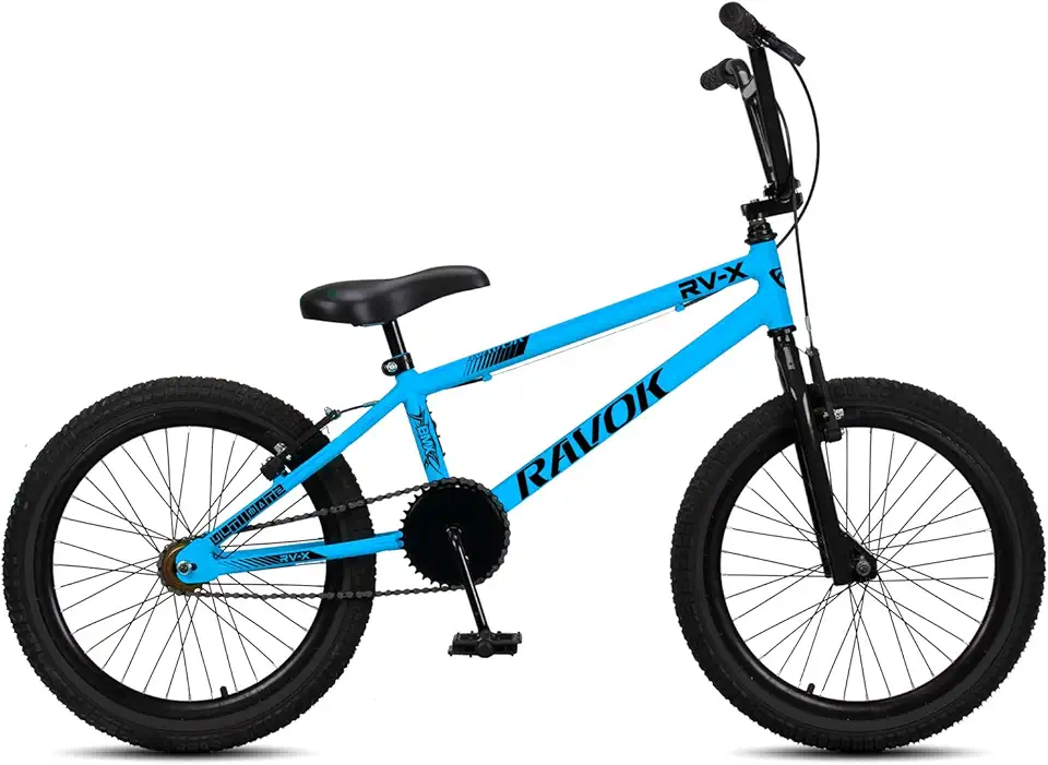 Bicicleta Bmx Aro 20 Ravok Rv-x Aro Aero Freio V-brake Cross Freestyle