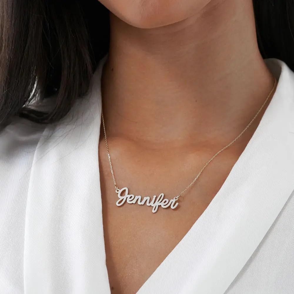 Personalized Choose Your Style Name Necklace - Custom Nameplate Pendant - Dainty Gift for Mom, Grandma, Her, Women - Gift for Christmas, Birthday - Image 2