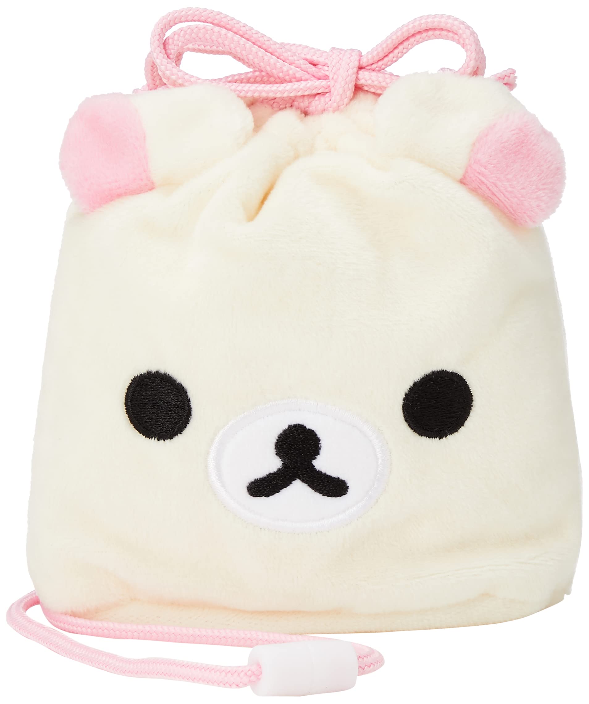 コリラックマ フェイス型 でか巾着 袋 旅行 大きめ リラックマ