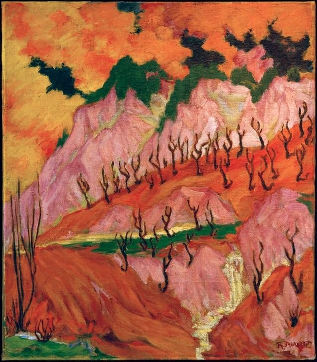 Cuadro de paisaje natural SERENDIPITP impreso en lienzo artístico para pared de 60x90cm