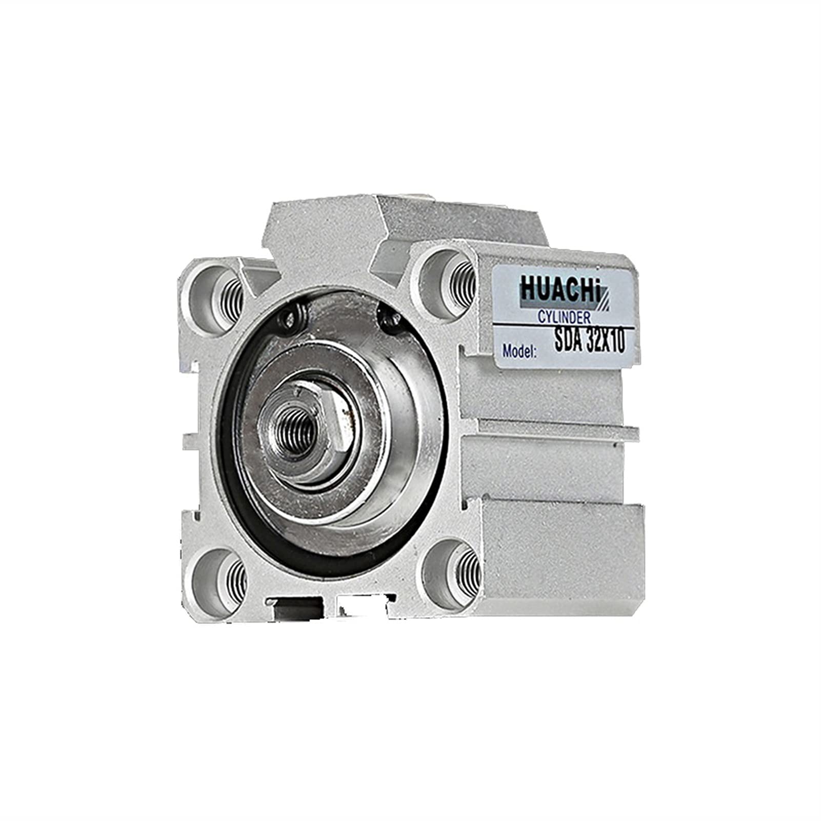Pneumatic Air Cylinder, Thin Cylinder Square SDA Series Bore 12/16/20/25/32 Pneumatic Components(SDA32*25)