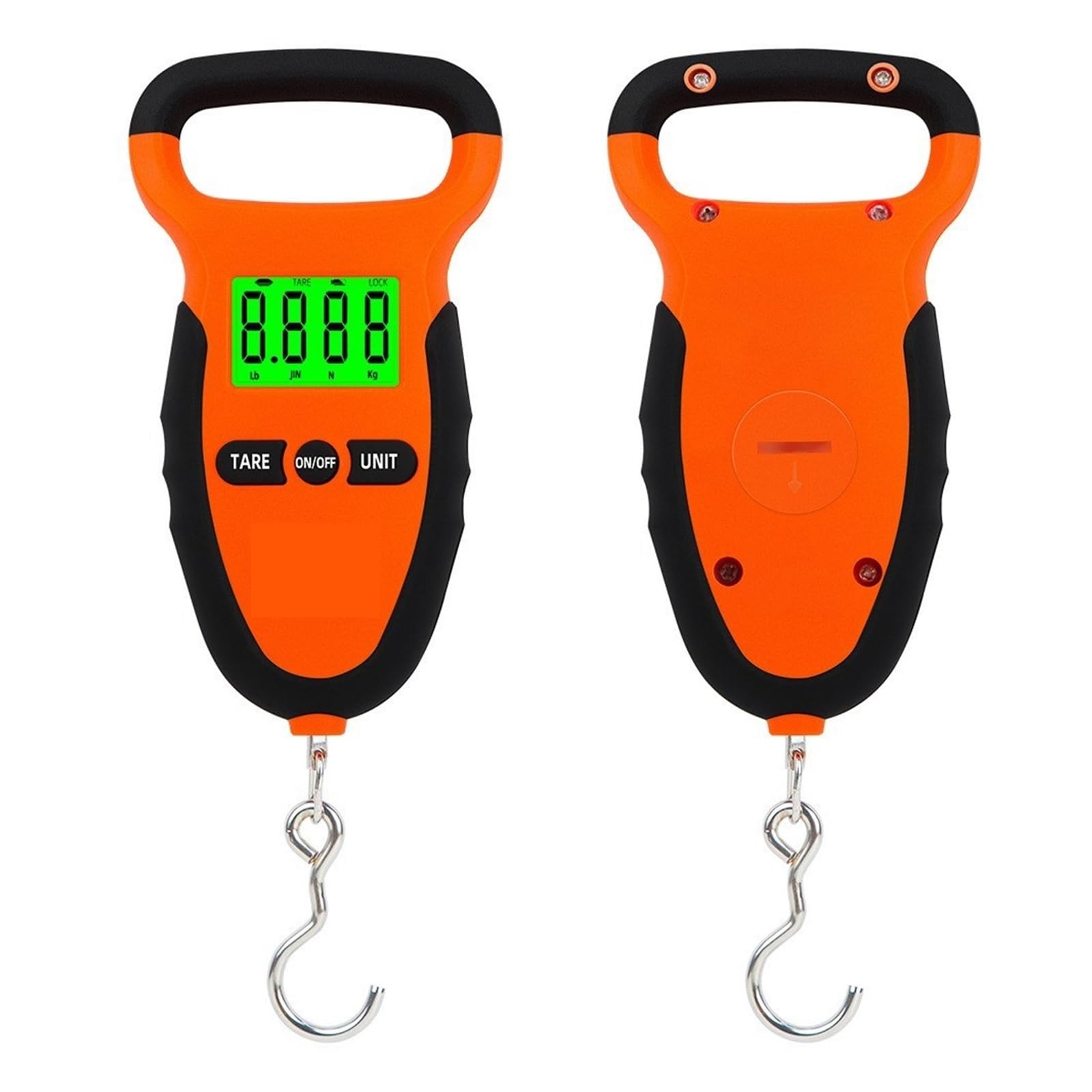 JVDDI Digital Hanging Scale Fish Scales 50KG/10g Waterproof Hook Weighing Portable Hanging Scale Digital Heavy Duty Crane Hook