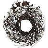 Country Mix Pip and Twig with Rusty Star Wreath 7 Inch