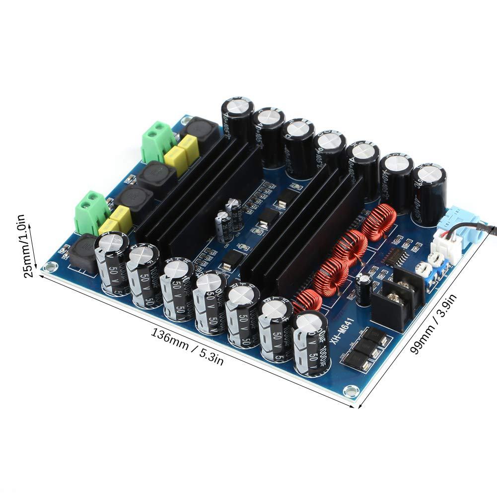 SCHEDA AMPLIFICATORE DIGITALE 20W+20W Scheda Amplificatore Audio Digitale per Altoparlante