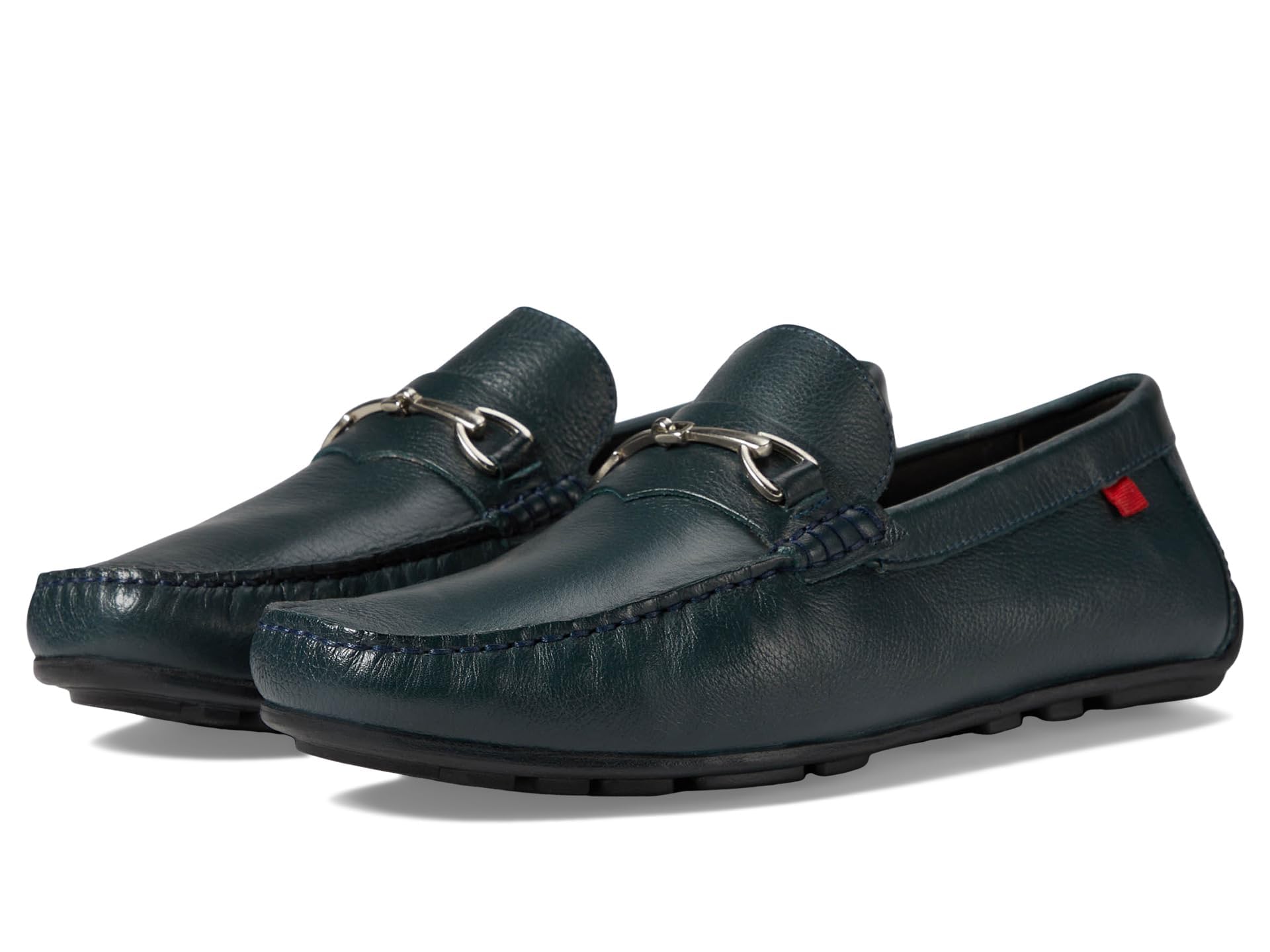 MJNY Mens Casual Comfortable Genuine Leather Lightweight Driving Moccasins Classic Fashion Buckle Loafer Slip On Breathable Driving Loafer