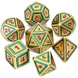 CiaraQ DND Polyhedral Dice Set with Dice Bag for Dungeons and Dragons RPG MTG Role Playing Table Gam