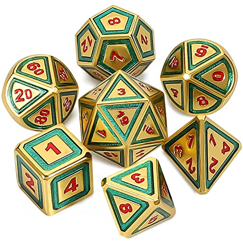 Ciaraq Dnd Polyhedral Dice Set With Dice Bag For Dungeons And Dragons Rpg Mtg Role Playing Table Games #TOP24