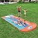 DaFei Túnel de Agua Tobogán Juegos Jardin,Hinchables Tobogan para Piscina para Familias Amigos y Fiestas La Piscina