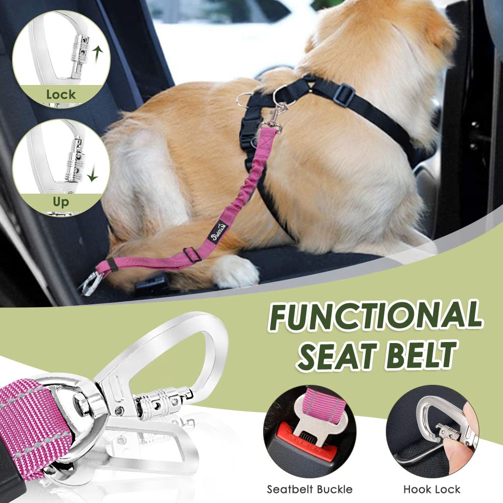 Nasjac Dog Car Harness with Seat Belts - Image 2