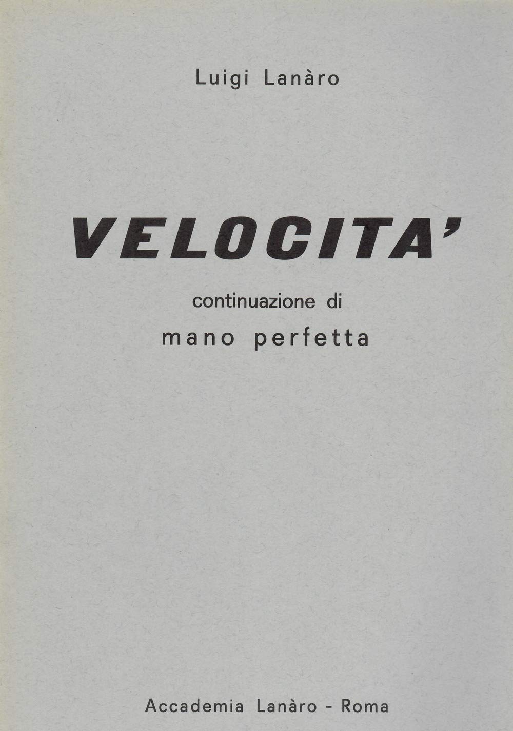 Velocità - 4