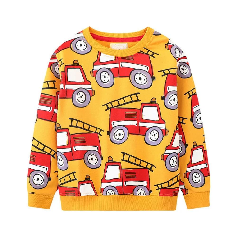 SLJYM 2-7T modne bluzy dla chłopców bluzy z kapturem koszule dziecięce ubrania z długim rękawem swetry jesień wiosna odzież koszula