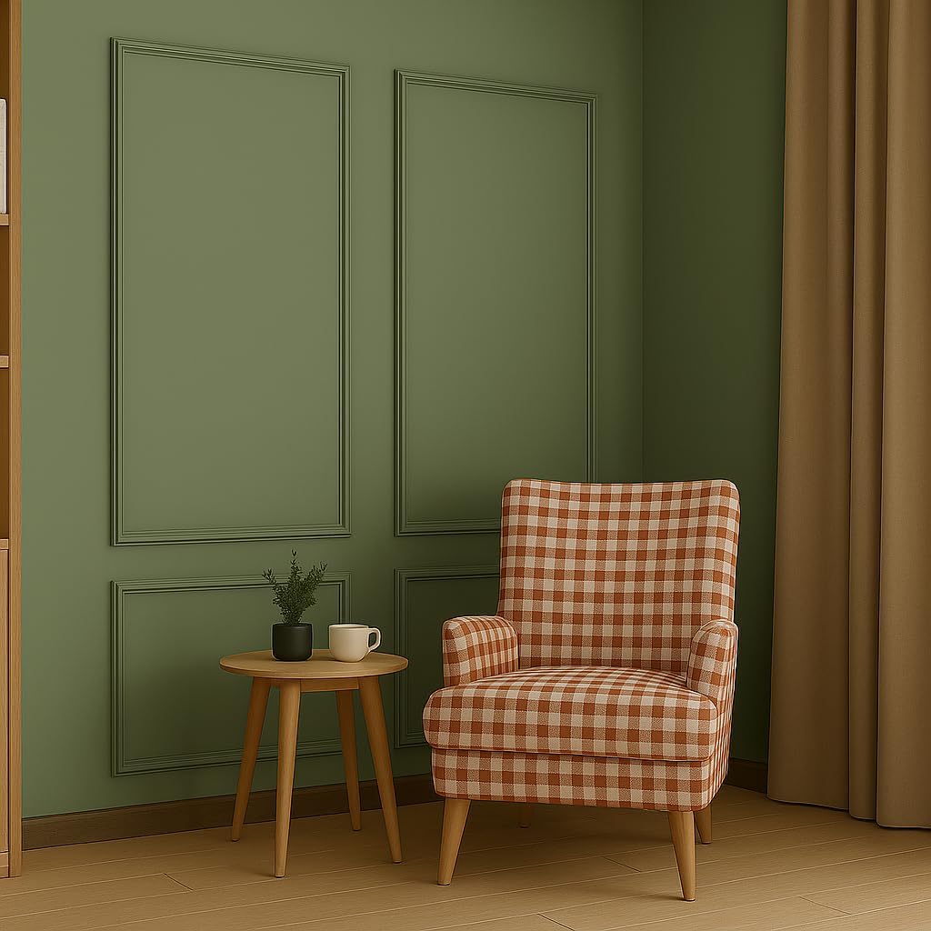 Ready to Assemble Wall Molding Kit Set, Pre-Cut Design, Installed with Glue | 2 Top 2 Bottom Frames