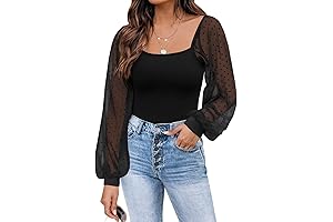 Mesh Long Sleeve Tops: Your Go-To for Stunning Style