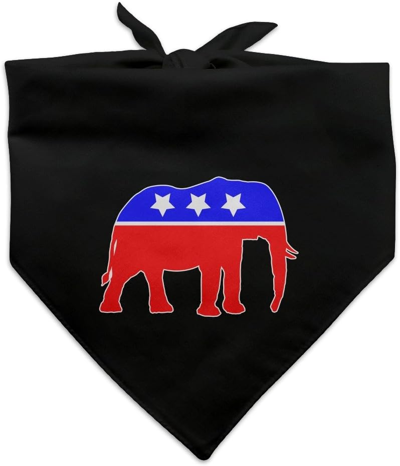 Republican Elephant GOP Conservative America Political Party Dog Pet Bandana