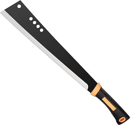 Billhook - Cuchillo de hoz para machete de hoz con hoja de acero al carbono cuchillo de hoz gancho para hoz hoz para hierba cosecha malezar hoz
