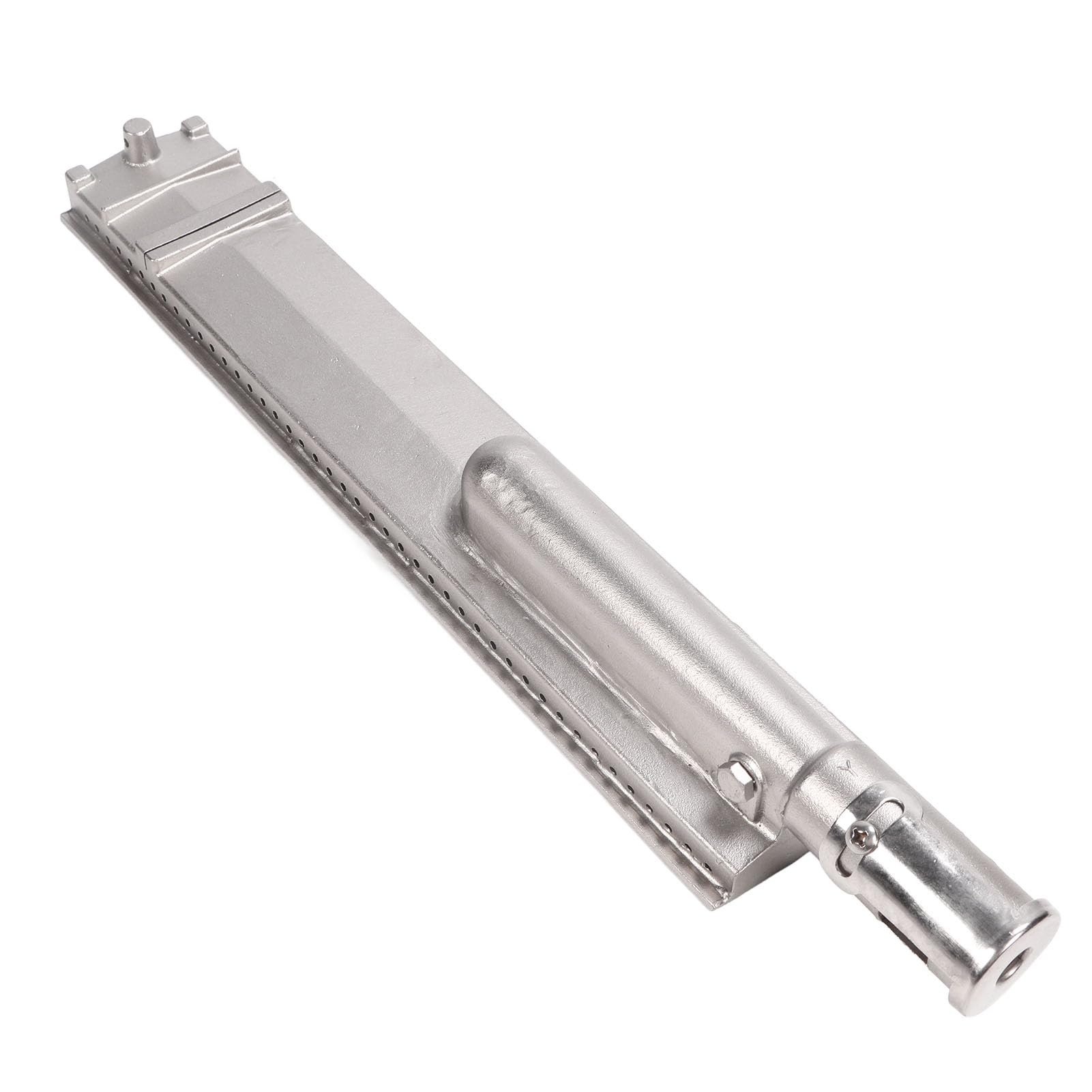 Bruciatore a Tubo a Forma di U per Barbecue 550 x 175 x 60 mm, 2 Bruciatori a Tubo Dritto per Grigilia in Acciaio Inossidabile, Utilizzo per Sostituire il Bruciatore nella