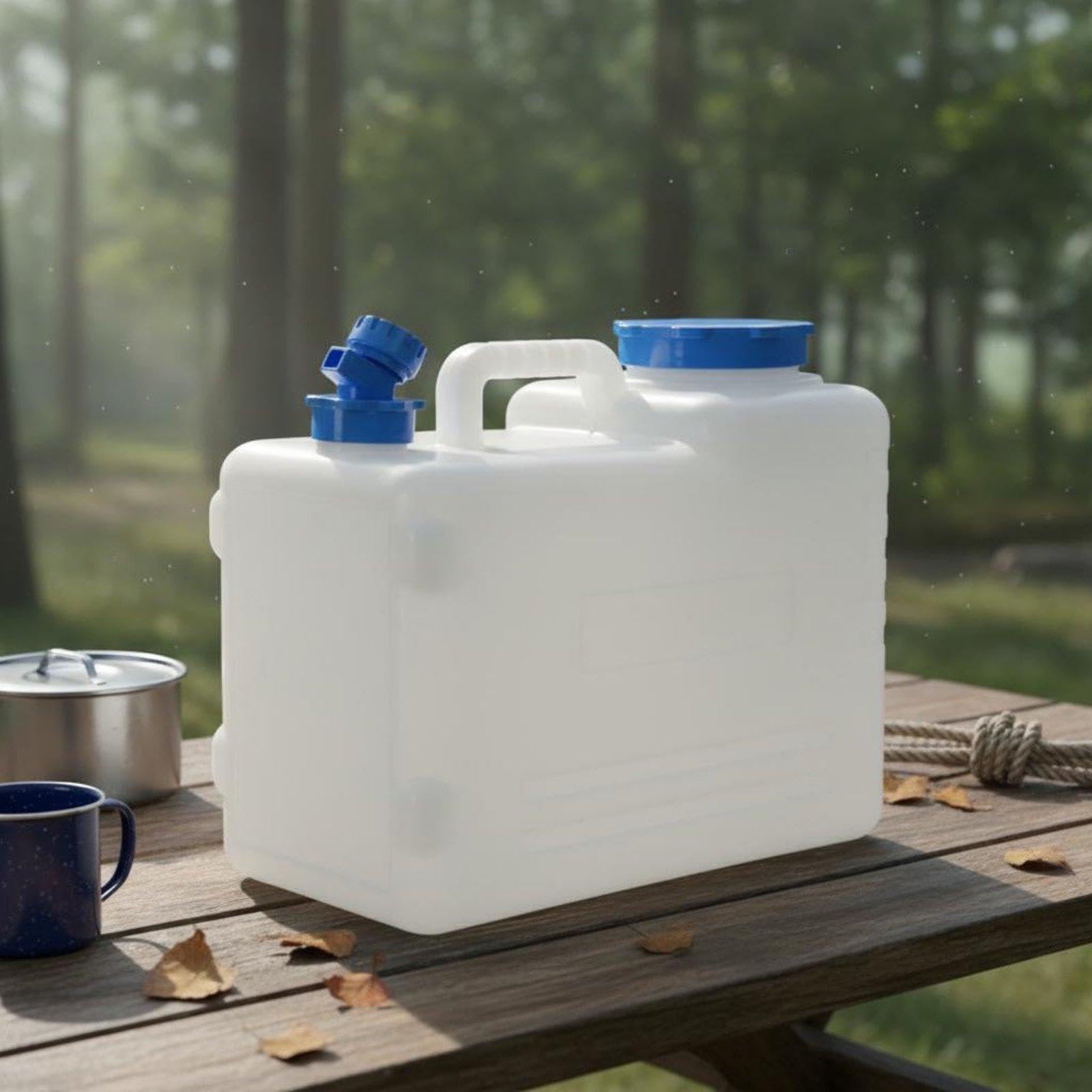 15L Water Jug Food Grade Water Tank with Faucet Large C | 15L Water Jug Food Grade Tank with Faucet Large Capacity Outdoor Gear Car Travel Hdpe-image-13
