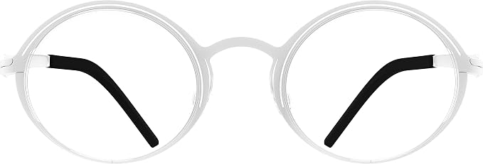 Montatura da uomo, modello Dirakh 4, occhiali da creatore Made in France,  tecnologia brevettata, forma ovale, M, bianco, : Amazon.it: Abbigliamento