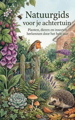 Natuurgids voor je achtertuin: Planten, dieren en insecten herkennen door het hele jaar