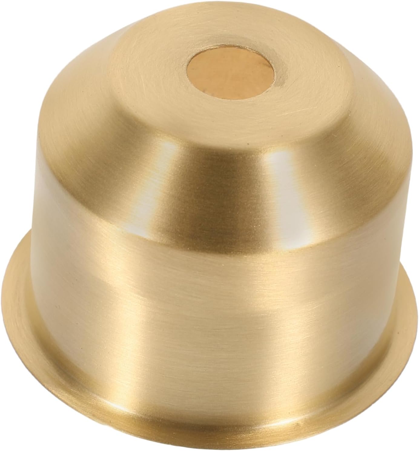 Unomor 2pcs E27 Lamp Bases Replacement Lamp Finial Metal Light Fixture Wall Ceiling Light Cups Lampshade Finial