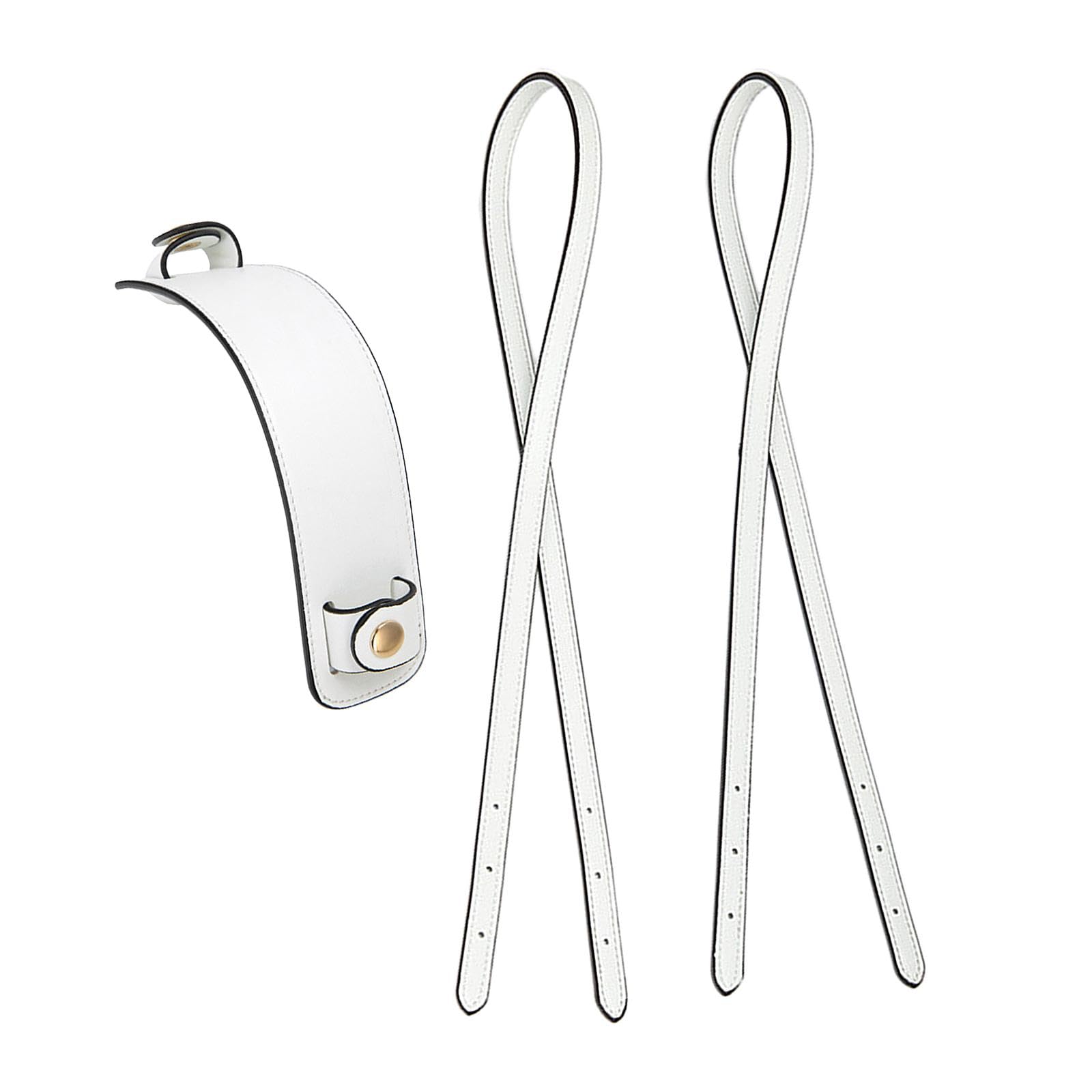 Bag Belts PU Leather Repair DIY Handbag Straps for Tote Shoulder Bag Handbag White-image-45