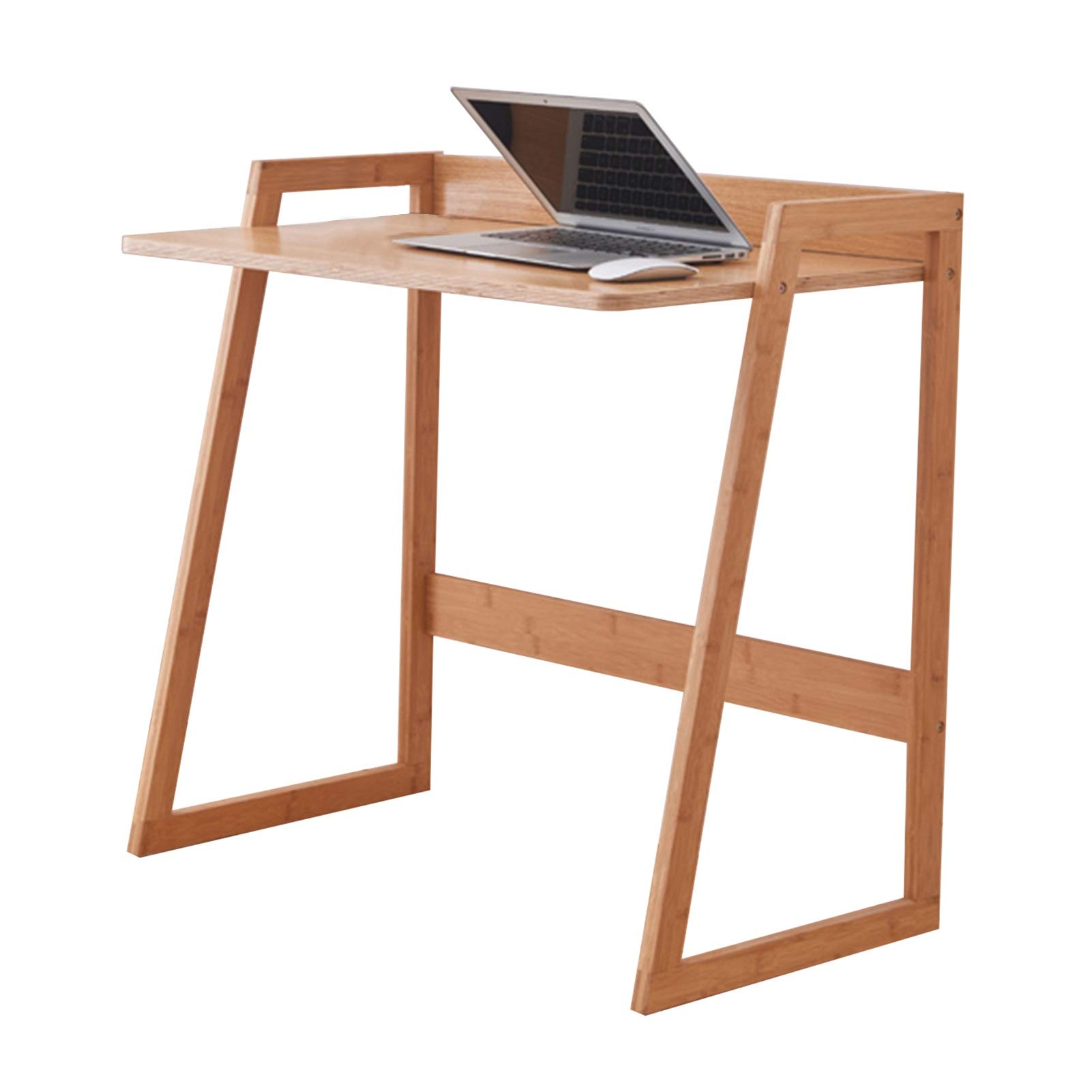 Table de travail RENRUIRUI en bois naturel pour le bureau à la maison