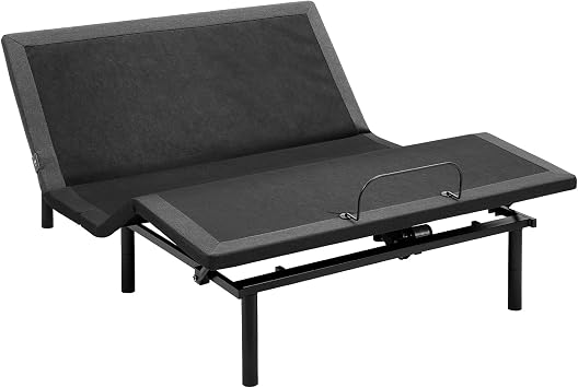 ftocase Adjustable Sturdy Bed Frame Queen, Ergonomic Independent Head/Foot Lift, 3Min Tool-Free Assembly, Bedside USB/Type-C, Nightlight Remote Control, Quiet Motor, Zero Gravity Bed for Deep Sleep
