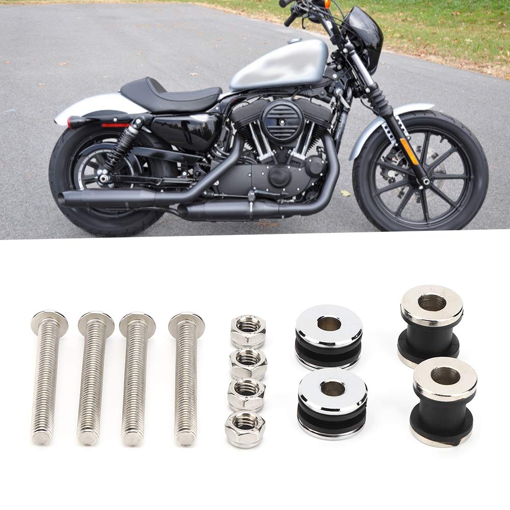 Kit Sgancio Rapido Sissy Bar e Montaggio Portapacchi Per Moto - Hardware Di Aggancio, Vite Di Montaggio Per Iron 1200 - Adatto Per Viteria Fissaggio