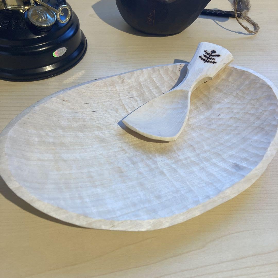 訳アリ【新品】ソウルオブシベリア　 プレート&スプーン Amazon.co.jp: ソウルオブシベリア プレート&スプーン No.1003