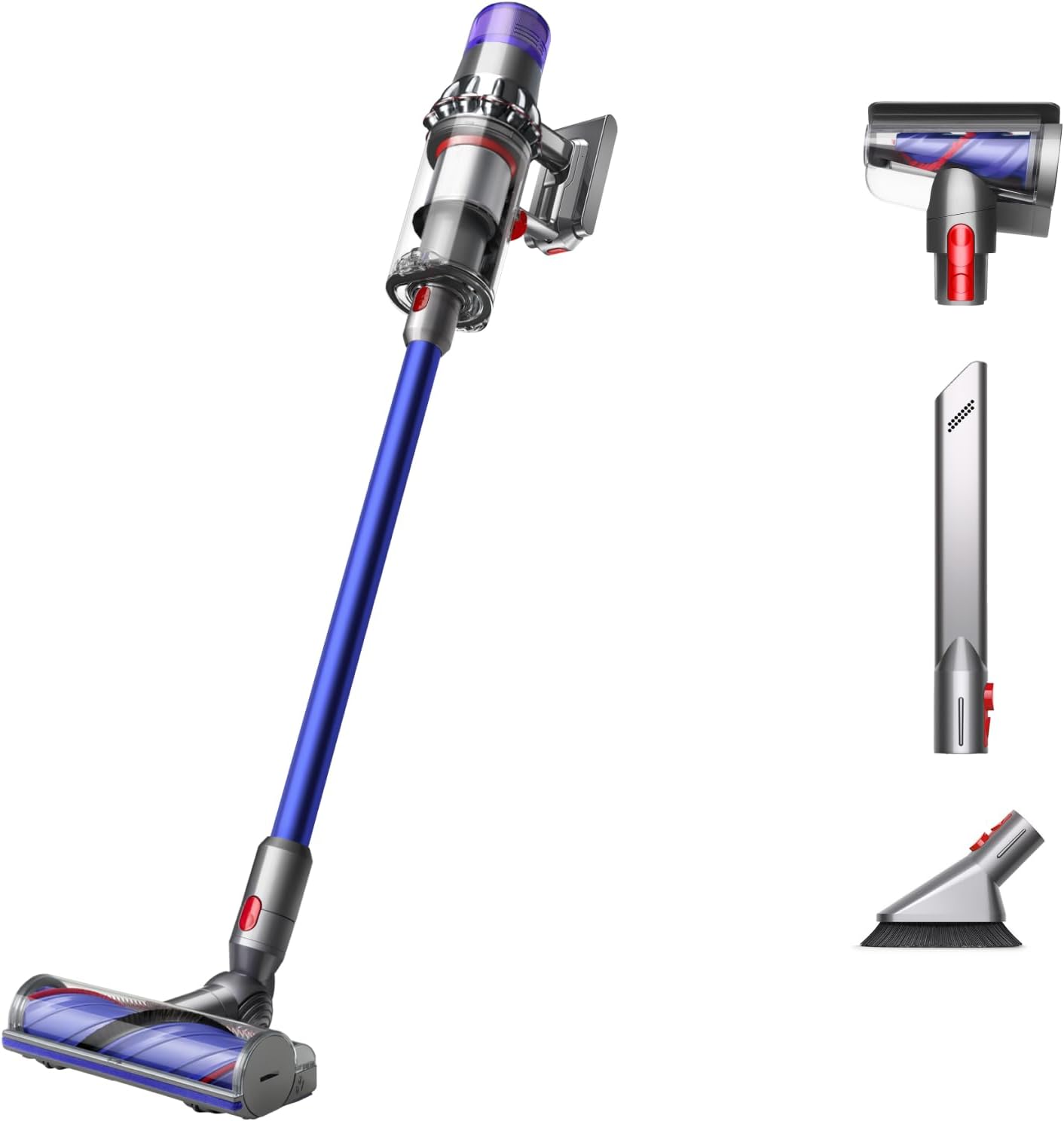 V11 Origin Cordless Vacuum, 185AW, 3 Power Modes, Up to 60 Minutes,² Deep Cleans Hard Floors and Carpets, Detangles pet Hair, Converts to Handheld